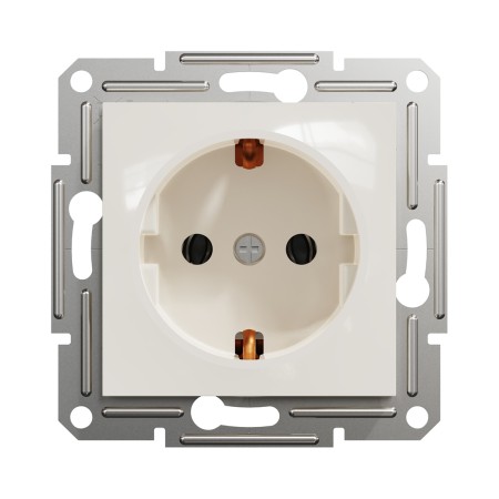 Розетка встраиваемая Schneider Electric Asfora (EPH2970123) кремовый
