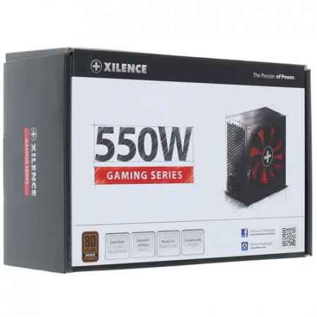 Блок питания Xilence Gaming series XN215 550W (XP550R10) черный