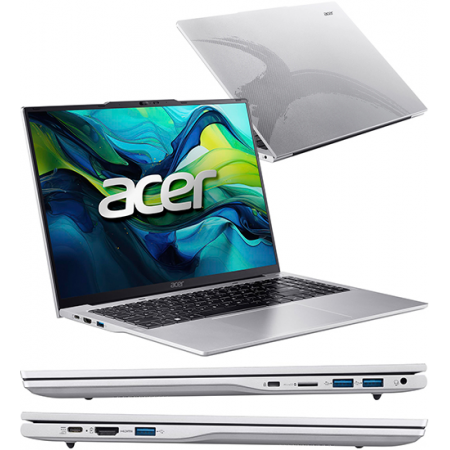 16" Ноутбук Acer Aspire Lite AL16-52P (NX.J5SER.001) серебристый