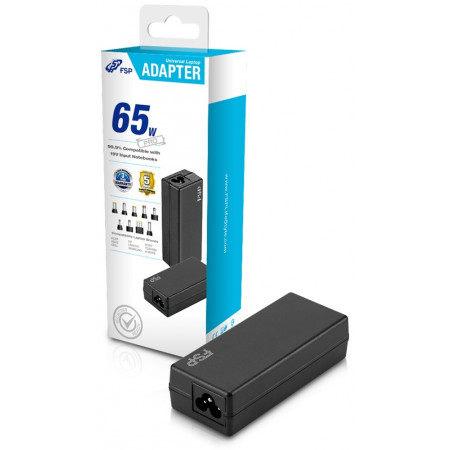 Адаптер питания сетевой FSP NB PRO (FSP065-RBBN3) черный