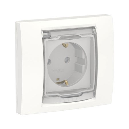 Розетка встраиваемая Schneider Electric Unica New (NU003718) белый
