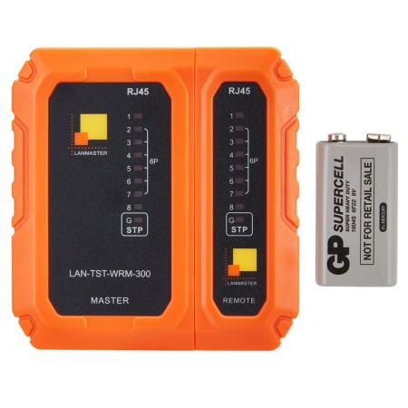 Тестер LANMASTER LAN-TST-WRM-300 оранжевый