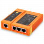 Тестер LANMASTER LAN-TST-WRM-310-POE оранжевый
