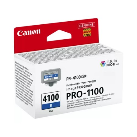 Картридж струйный Canon PFI-4100 B (6786C001) синий (с чипом)