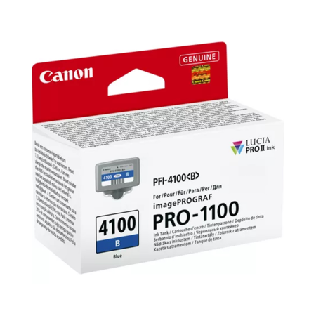 Картридж струйный Canon PFI-4100 (6786C001AA) синий