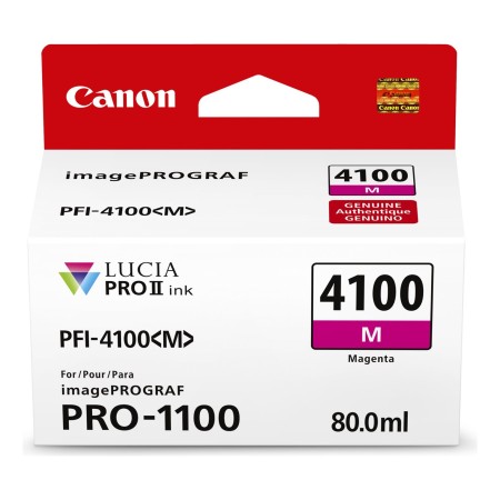 Картридж струйный Canon PFI-4100 M (6779C001) пурпурный (с чипом)