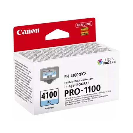Картридж струйный Canon PFI-4100 PC (6781C001) фото-голубой (с чипом)