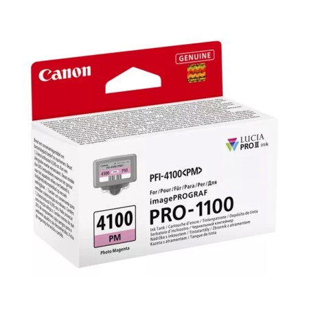 Картридж струйный Canon PFI-4100 PM (6782C001) фото-пурпурный (с чипом)