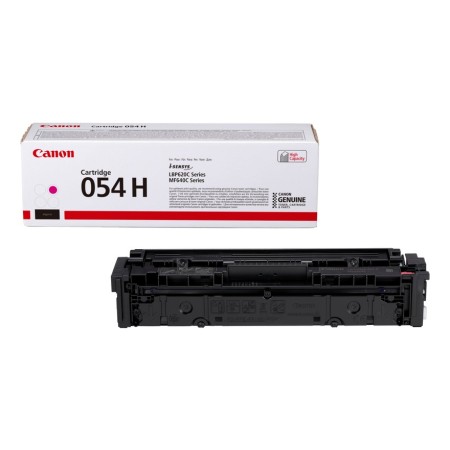 Тонер-картридж лазерный Canon 054H (3026C002) пурпурный (повышенная емкость) (с чипом)