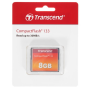8 ГБ Карта памяти Transcend CF (Compact Flash) (TS8GCF133) чёрный