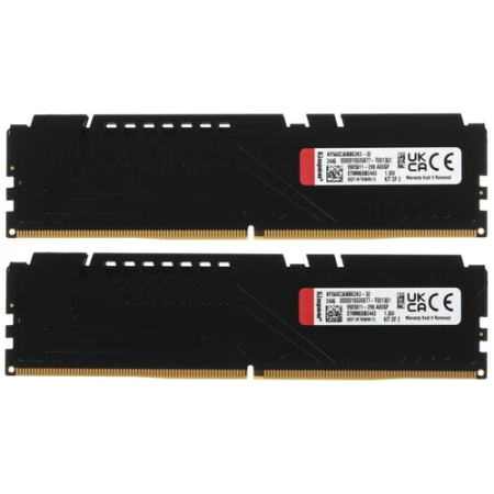 Оперативная память Kingston FURY Beast (KF560C36BBE2K2-32) 32 ГБ чёрный