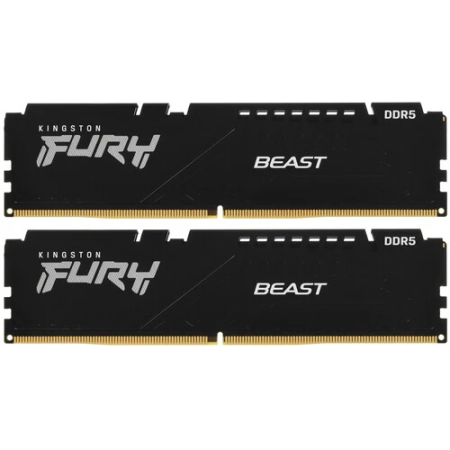 Оперативная память Kingston FURY Beast (KF560C36BBE2K2-32) 32 ГБ чёрный
