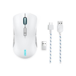 Мышь беспроводная + проводная Lenovo Legion M600 (GY51C96033) белый