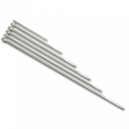 Хомут-стяжка Lanmaster TWT-CV-300 100 шт белый