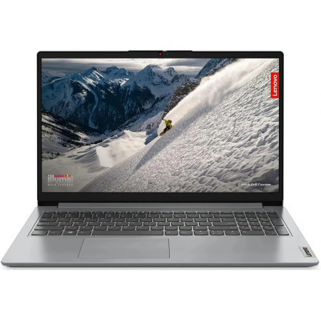 15.6" Ноутбук Lenovo IdeaPad 1 15AMN7 (82VG00UVRK) серебристый