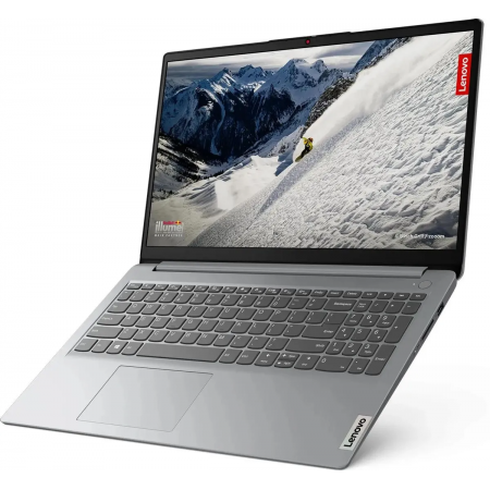 15.6" Ноутбук Lenovo IdeaPad 1 15AMN7 (82VG00UVRK) серебристый