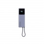 Портативный внешний аккумулятор Xiaomi 165W Power Bank 10000mAh Integrated Cable GL (MDY-09-EN/BHR9361GL) серый