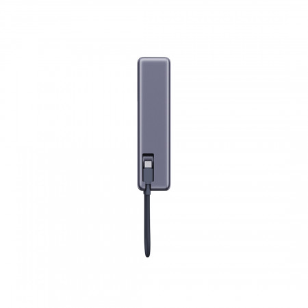 Портативный внешний аккумулятор Xiaomi 165W Power Bank 10000mAh Integrated Cable GL (MDY-09-EN/BHR9361GL) серый