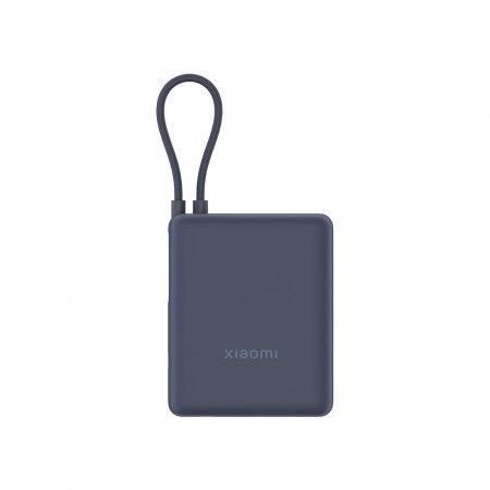 Портативный внешний аккумулятор Xiaomi 33W Power Bank 10000mAh (Integrated Cable) Ice Blue GL (PB1033MI/BHR9341GL) синий