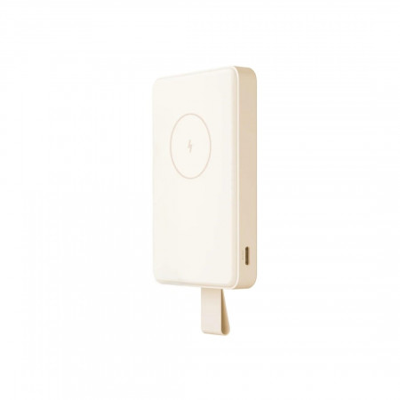 Портативный внешний аккумулятор Xiaomi Magnetic Power Bank 6000mAh (WPB0620MI/BHR9074GL) бежевый