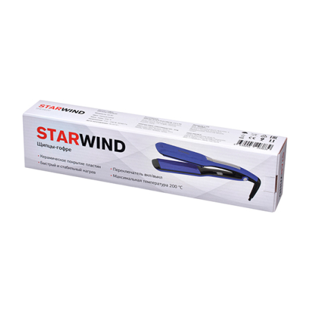 Щипцы Starwind SHE6620 синий