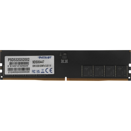 Оперативная память Patriot Signature (PSD532G52002) 32 ГБ чёрный
