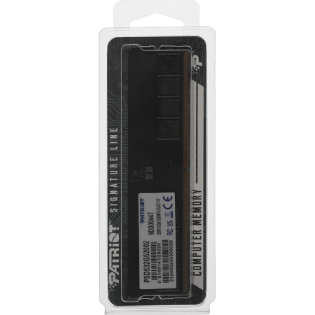 Оперативная память Patriot Signature (PSD532G52002) 32 ГБ чёрный