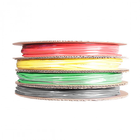 Трубка термоусаживаемая Deluxe 8/4-y желтый