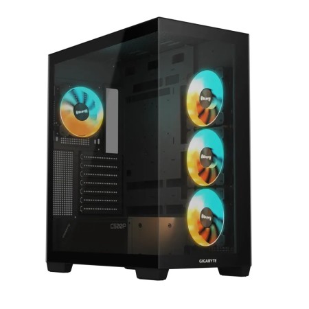 Корпус GIGABYTE C500 PANORAMIC STEALTH (GB-C500P ST) черный