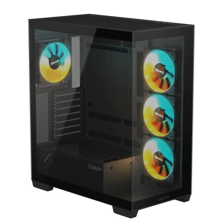 Корпус GIGABYTE C500 PANORAMIC STEALTH (GB-C500P ST) черный