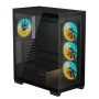 Корпус GIGABYTE C500 PANORAMIC STEALTH (GB-C500P ST) черный
