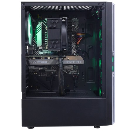 Системный блок Core i5-12400F-2.5GHz/B660/RAM 16GB/SSD 512GB (M.2)/RTX3060-12GB/no DVD/650W черный