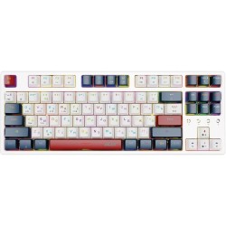 Клавиатура беспроводная + проводная Acer OKR302 (ZL.KBDEE.016) бело-синий