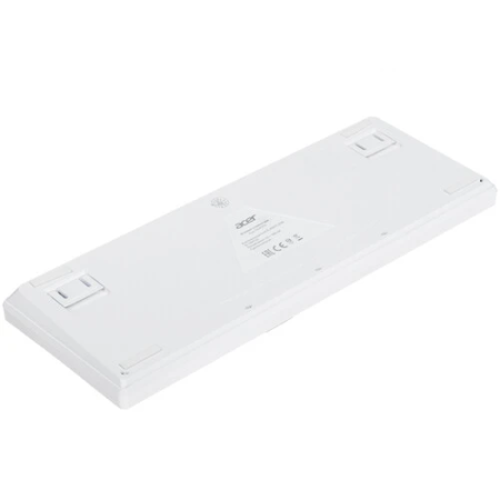 Клавиатура проводная Acer OKW305 (ZL.KBDCC.01W) белый/голубой/красный