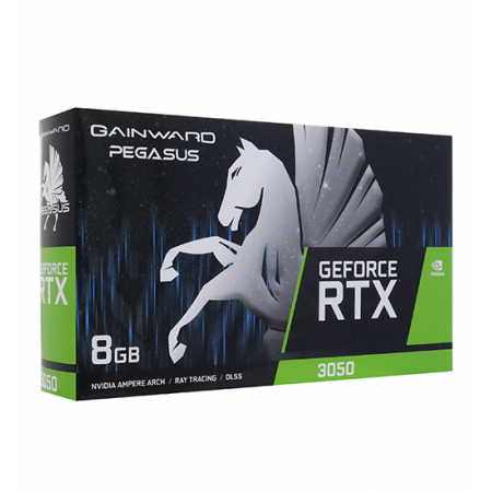 Видеокарта Gainward RTX 3050 Pegasus (NE63050018P1-1070E) черный