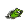 Аккумуляторная циркулярная пила Greenworks GD24CS (1500907) черный/зелёный (БЕЗ АККУМУЛЯТОРОВ)