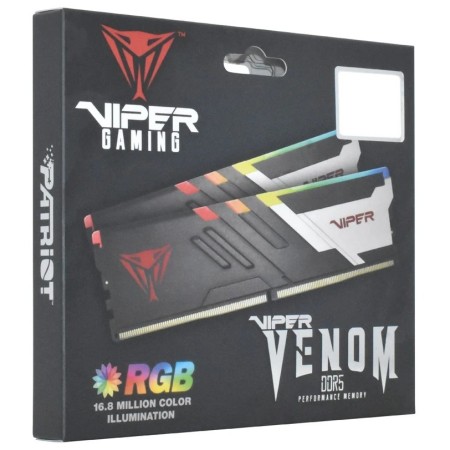 Оперативная память Patriot Viper Venom RGB (PVVR532G600C30K) 32 ГБ черный