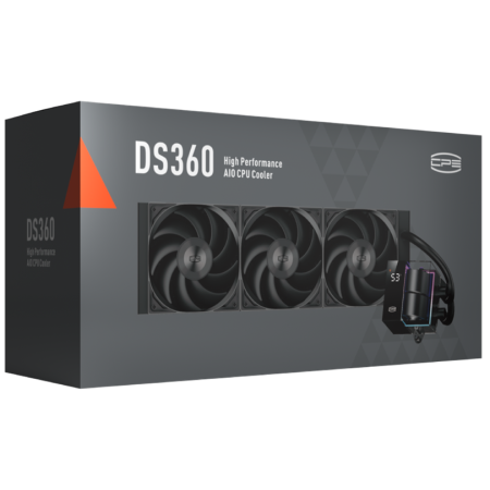 Система водяного охлаждения PCCooler DS360 BK чёрный