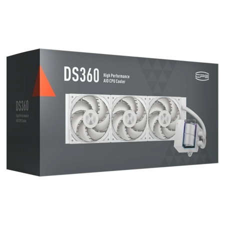 Система водяного охлаждения PCCooler DS360 WH белый