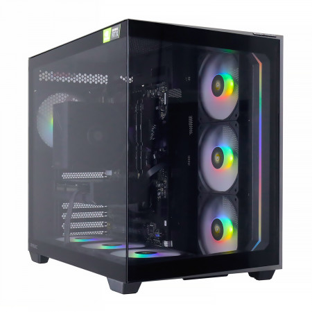 Системный блок Ryzen 5 7500F-3.7GHz/B650/RAM 32GB/SSD 1TB (M.2)/RTX4060Ti-16GB/no DVD/750W/ черный