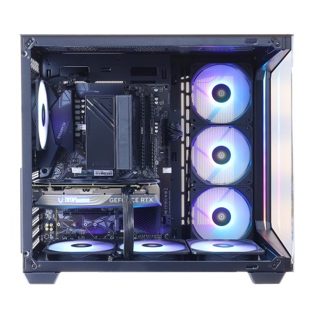 Системный блок Ryzen 7 5700X-3.4GHz/B550/RAM 32GB/SSD 1TB (M.2)/RTX4060Ti-8GB/no DVD/750W/ черный