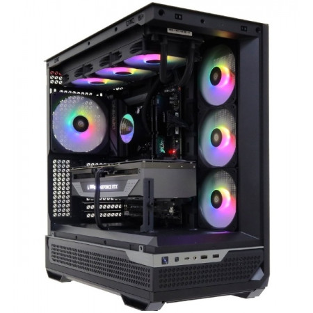 Системный блок Ryzen 7 7700X-4.5GHz/B650/RAM 32GB/SSD 1TB (M.2)/RTX4070Ti SUPER-16GB/no DVD/1000W/ черный