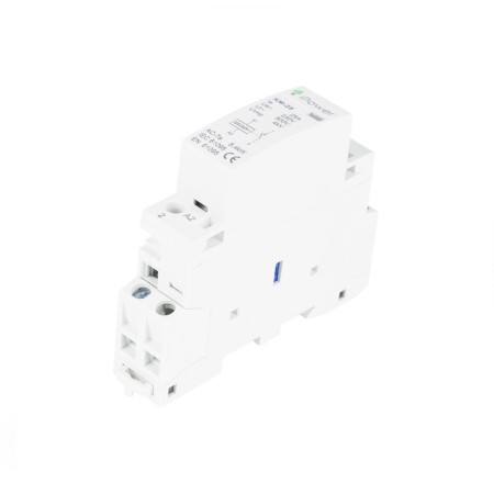 Контактор модульный iPower КМ-25 1Р 25А Белый