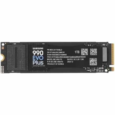 1 ТБ SSD диск Samsung 990 EVO Plus (MZ-V9S1T0BW) черный