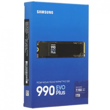 1 ТБ SSD диск Samsung 990 EVO Plus (MZ-V9S1T0BW) черный