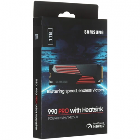 1 ТБ SSD диск Samsung 990 PRO (MZ-V9P1T0CW) черный