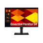24" Монитор Samsung Essential S4 (LS24D400GAIXCI) чёрный