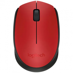 Мышь беспроводная Logitech M171 (910-004641) красный