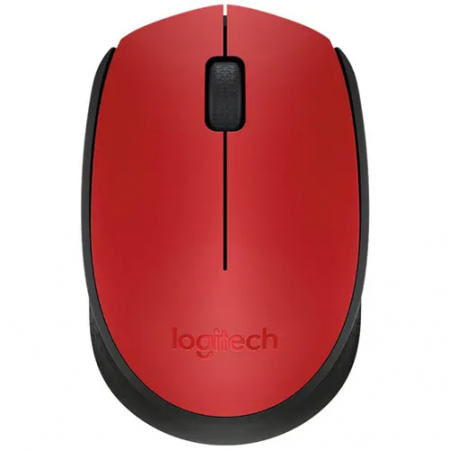 Мышь беспроводная Logitech M171 (910-004641) красный