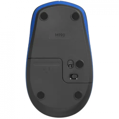 Мышь беспроводная Logitech M190 (910-005907) синий/чёрный